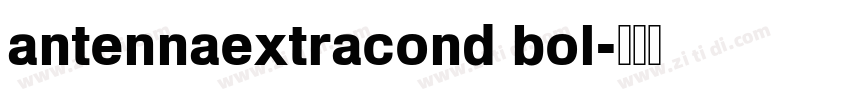 antennaextracond bol字体转换
